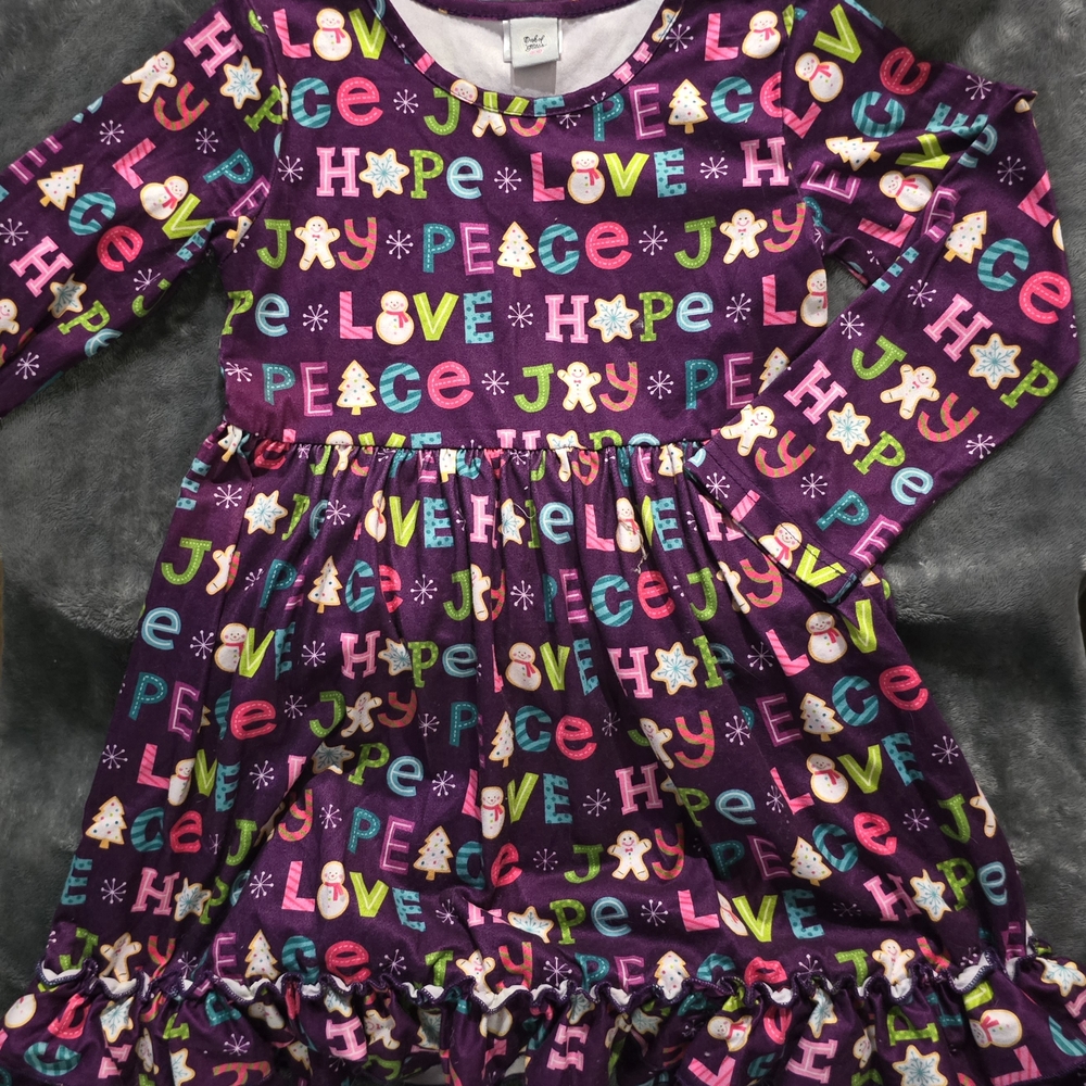 Colorful Holiday Themed Dress